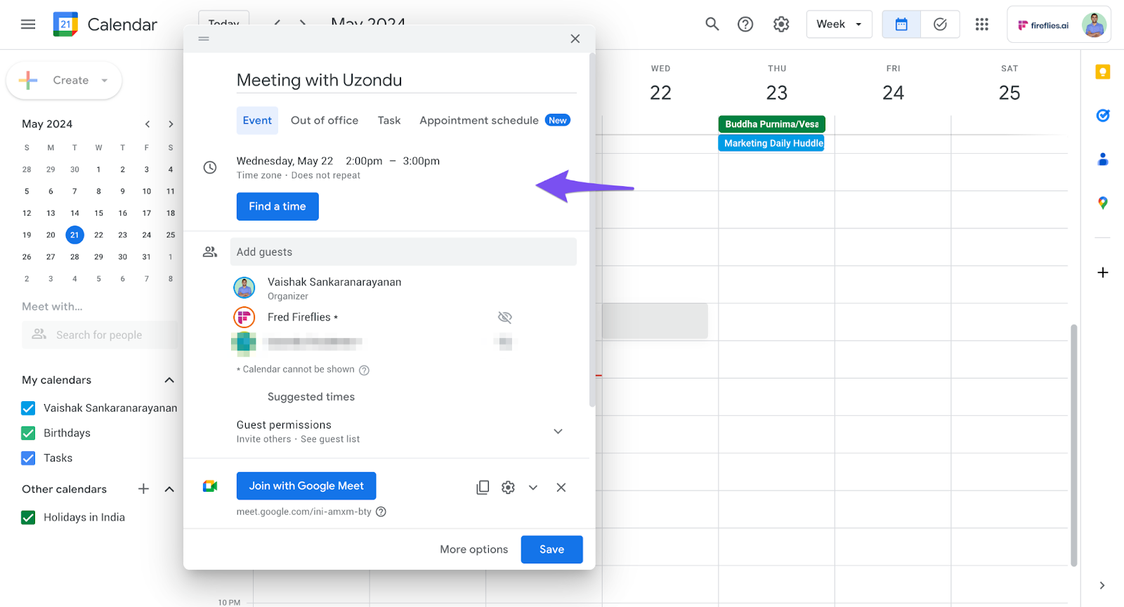 How to save meeting notes under Salesforce Opportunities – Fireflies.ai